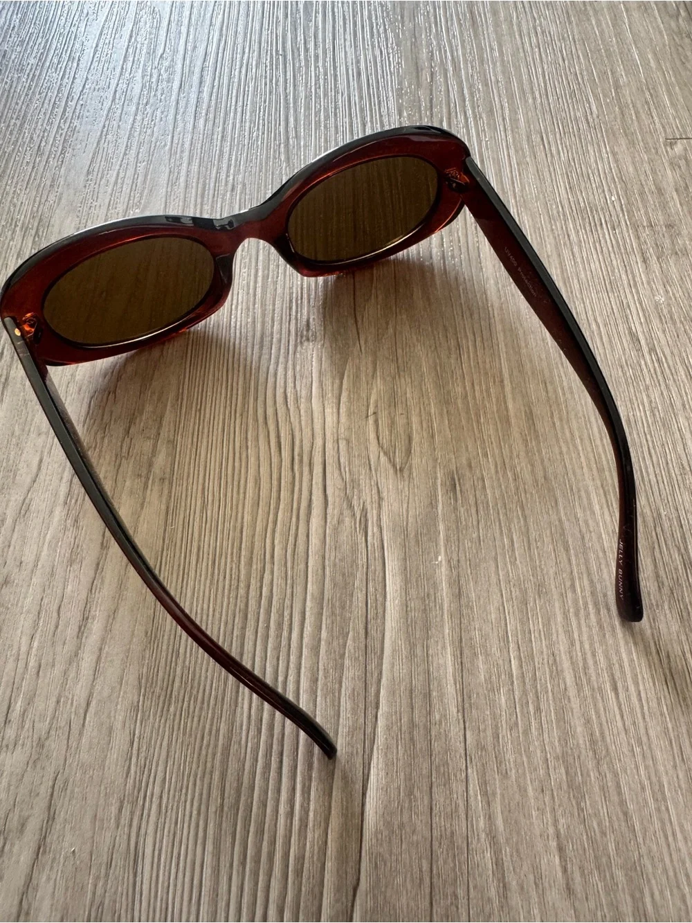 Retro Oval Women's Sunglasses in Deep Burgundy